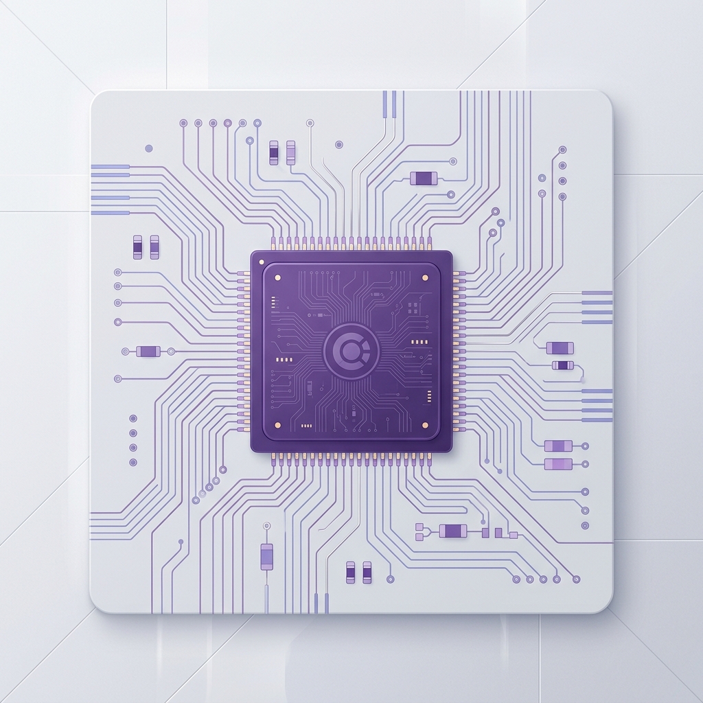 Advanced AI Technology - Circuit Board Processor