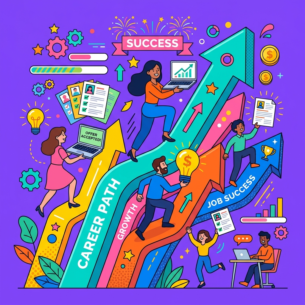 Career Growth Illustration